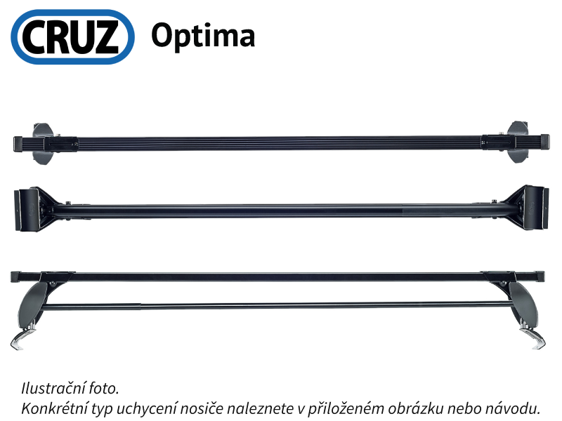 Střešní nosič Hyundai i40 4dv.12-, CRUZ Optima