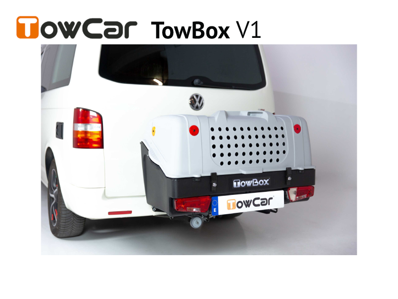 TowCar TowBox V1 pro psy na ťažné zariadenie