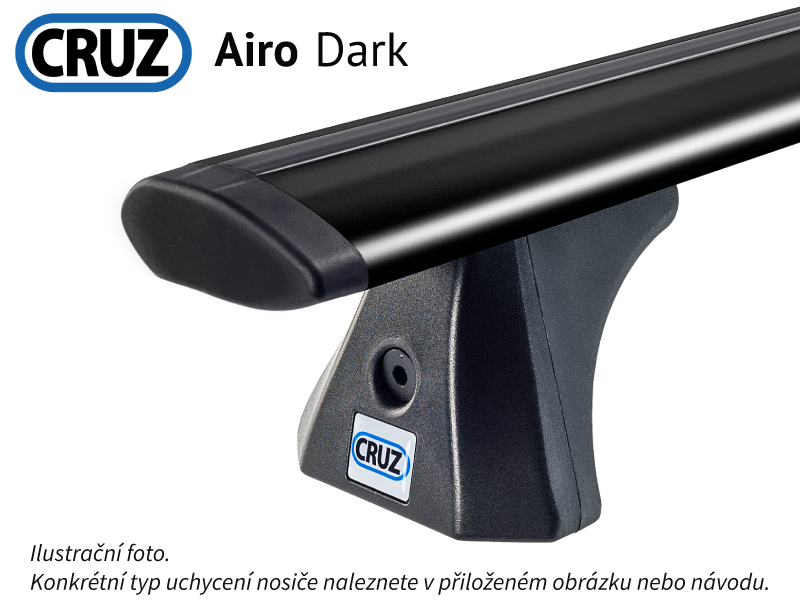 Strešný nosič Audi Q7 5dv.06-15, CRUZ Airo FIX Dark