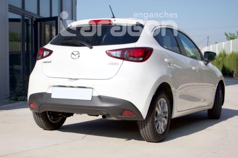 Ťažné zariadenie Mazda 2 2015- (DL/DJ) , odnímatelný bajonet, Aragon