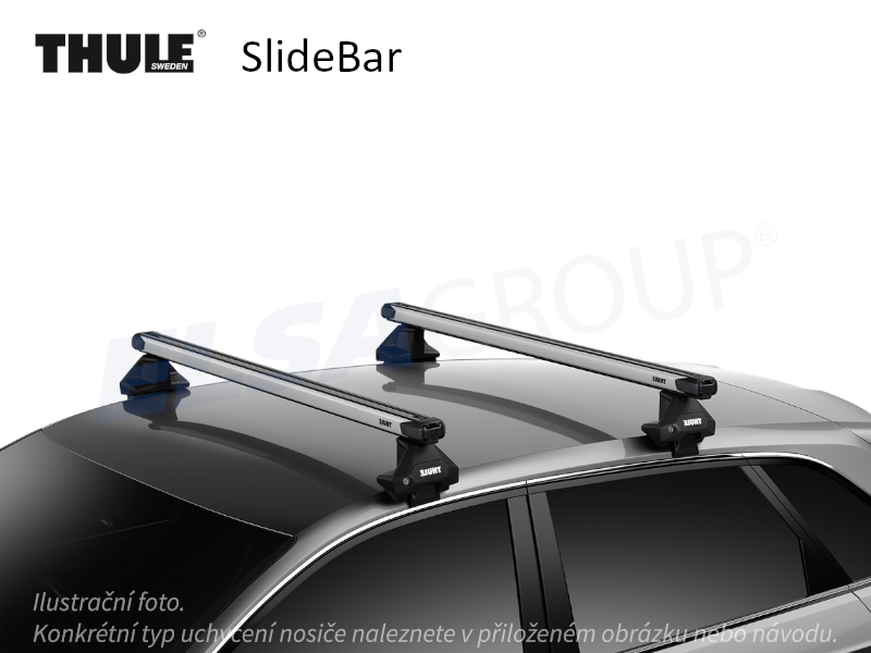 Strešný nosič Citroen C5 X 21- SlideBar, Thule