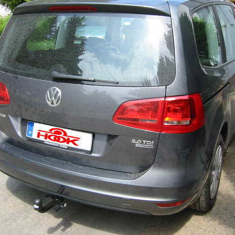 Ťažné zariadenie Volkswagen Sharan 2010- , odnímateľný bajonet, HOOK