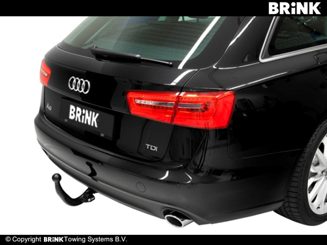 Ťažné zariadenie Audi A6 Avant (kombi) 2011- (2WD/4WD), odnímatelný BMA, BRINK