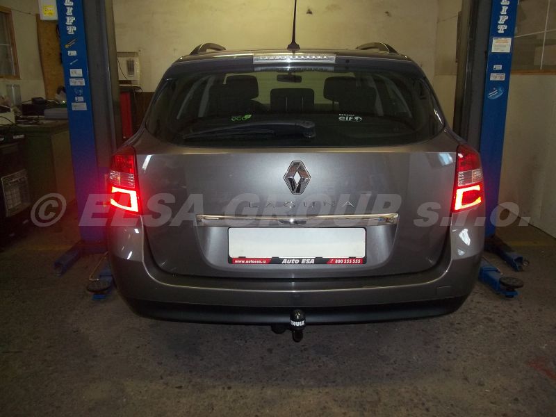 Ťažné zariadenie Renault Laguna kombi 2007-, pevný čep 2 šrouby, BRINK