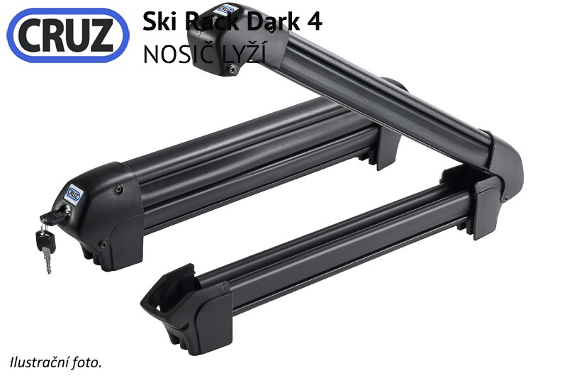 Nosič lyží CRUZ Ski-Rack Dark 4