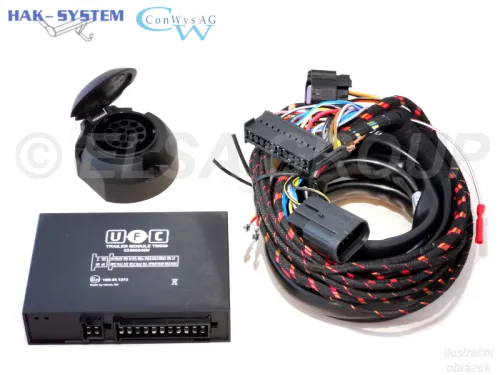 Typová elektroinštalácia MG 4 2023/07- (F.L.) , 13pin, ConWys AG