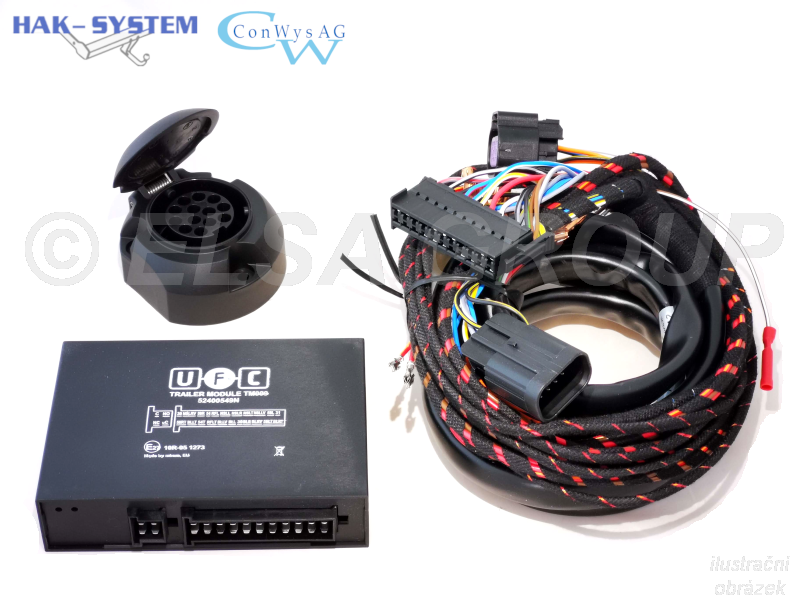 Typová elektroinštalácia Mini Cooper / One 2024- (F65/66) , 13pin, ConWys AG