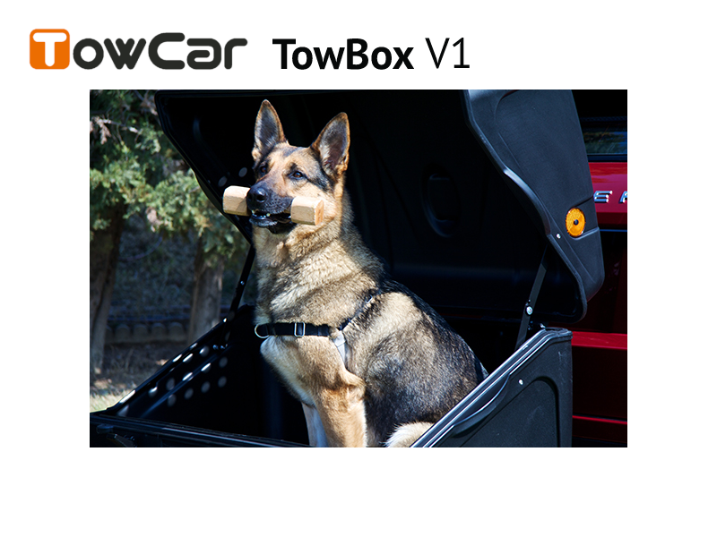 TowCar TowBox V1 pro psy na ťažné zariadenie