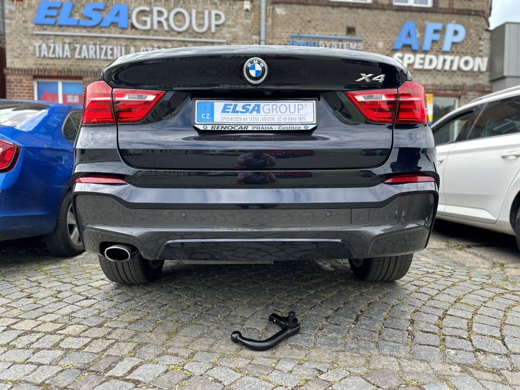 Ťažné zariadenie BMW X3 2014- (F25) , odnímatelný vertikal, BRINK