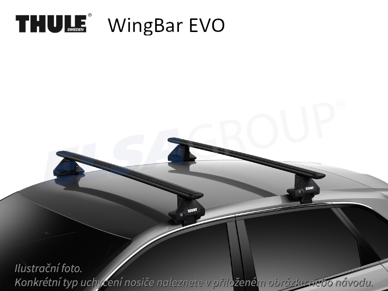 Strešný nosič Citroen C5 X 21- WingBar EVO, Thule