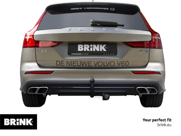 Ťažné zariadenie Volvo S60 2018- , vertikální, BRINK