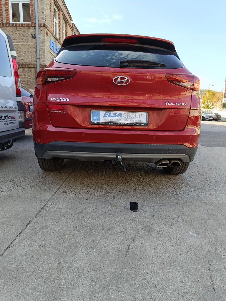 Ťažné zariadenie Hyundai Tucson 2018- , bajonet, Umbra