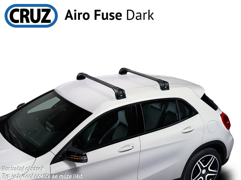 Střešní nosič Mercedes E sedan (W213) 16-, CRUZ Airo Fuse Dark