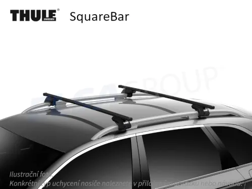Strešný nosič VW Passat B5/B5.5 97-05 SquareBar, Thule