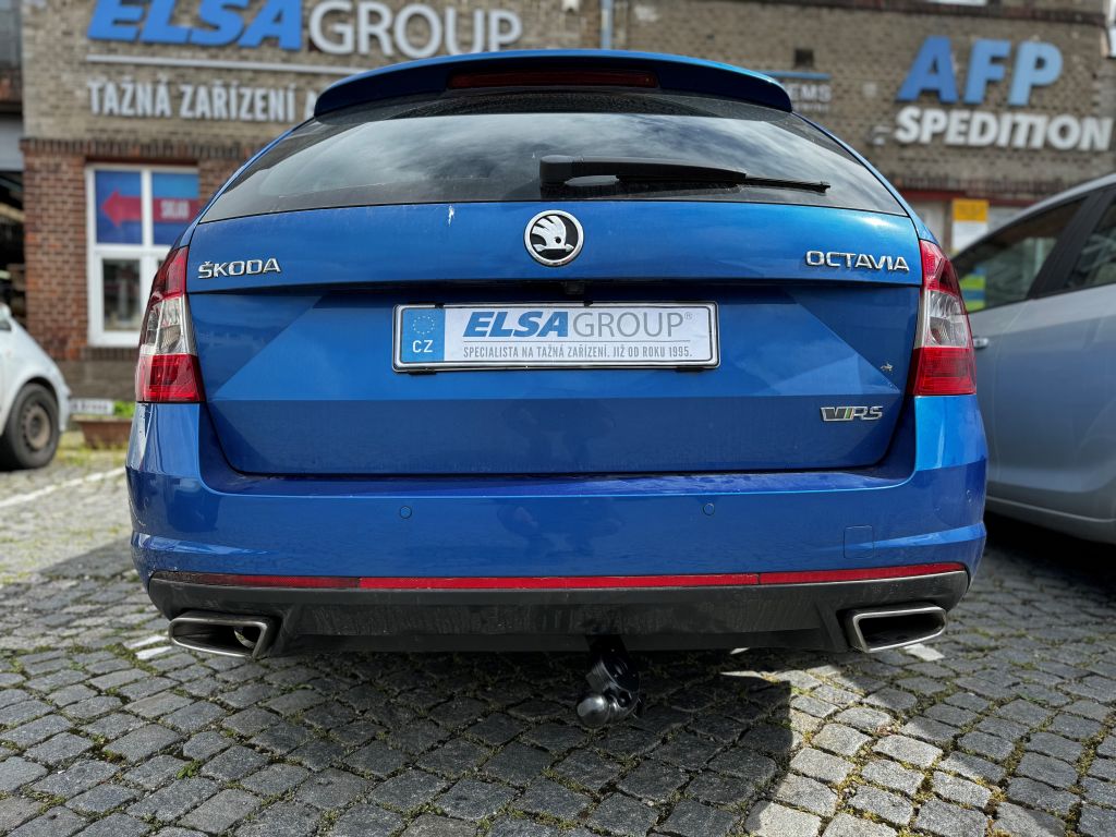 Ťažné zariadenie Škoda Octavia kombi 2013-2020 (III), sklopné, VAPOS