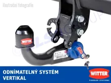 Ťažné zariadenie Mitsubishi ASX 2010-2019 , vertikální, Witter