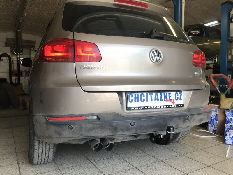 Ťažné zariadenie Volkswagen Tiguan 2007-04/2016, odnímatelný vertikal, Westfalia