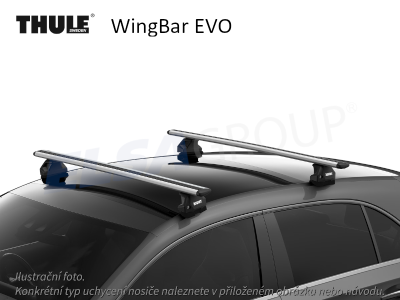 Strešný nosič BMW 4 Gran Coupe 21- WingBar EVO, Thule