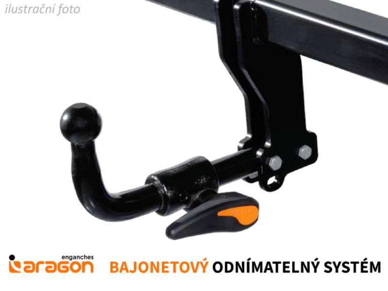 Ťažné zariadenie Ebro S700 2024- , bajonet, Aragon