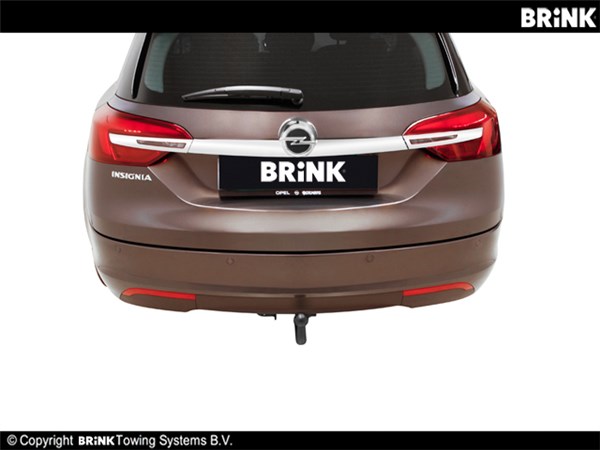 Ťažné zariadenie Opel Insignia kombi 2009-2013, odnímatelný vertikal, BRINK