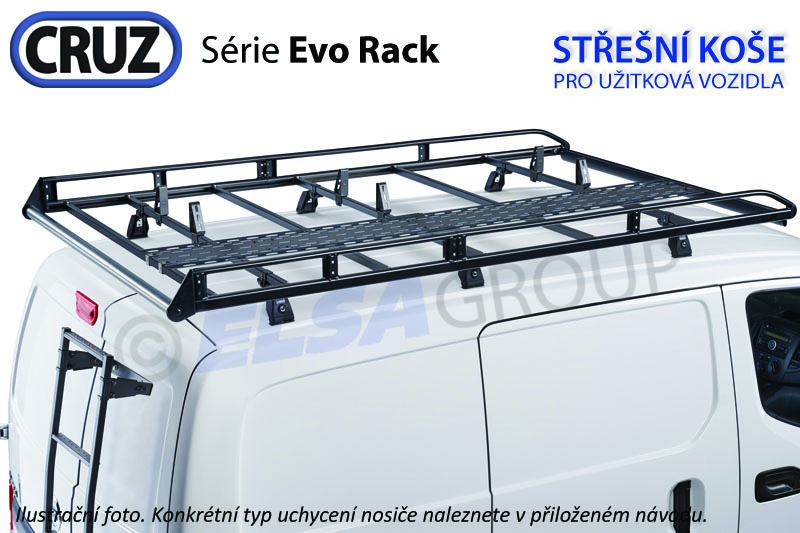 Strešný kôš Hyundai H350 15-, Cruz Evo Rack Pro