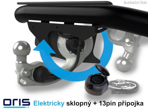 Oris elektricky sklopný