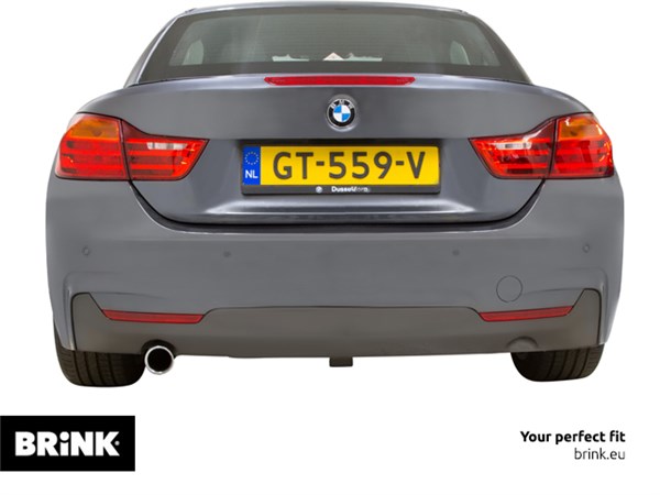 Ťažné zariadenie BMW 3-serie sedan 2012- (F30), odnímatelný BMA, BRINK