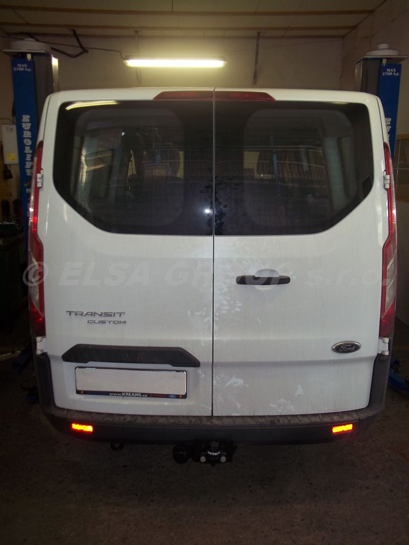 Ťažné zariadenie Ford Transit/Tourneo Custom 2012- , přírubový čep 2 šrouby, Westfalia