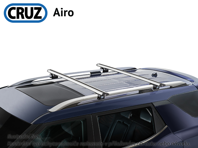 Strešný nosič VW Caddy 15-20 (s podélníky), CRUZ Airo-R