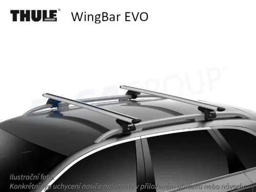 Strešný nosič Mercedes EQB 21- WingBar EVO, Thule
