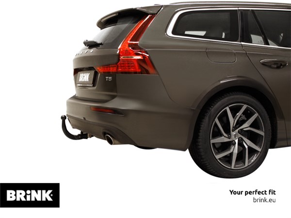 Ťažné zariadenie Volvo V60 2018- , sklopné, BRINK