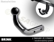 Ťažné zariadenie Opel Mokka 2012- , pevný čep 2 šrouby, BRINK