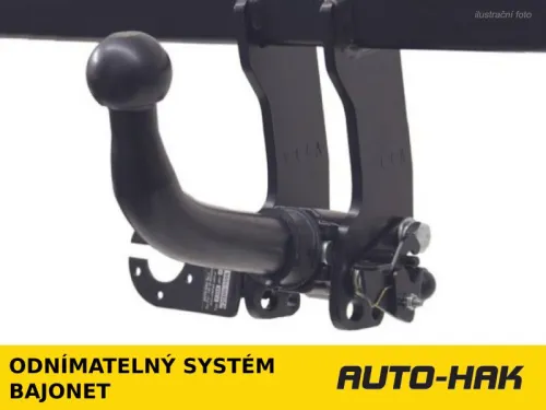 Ťažné zariadenie Toyota Proace City L2 (dlouhý) 2019-, bajonet, AUTO-HAK