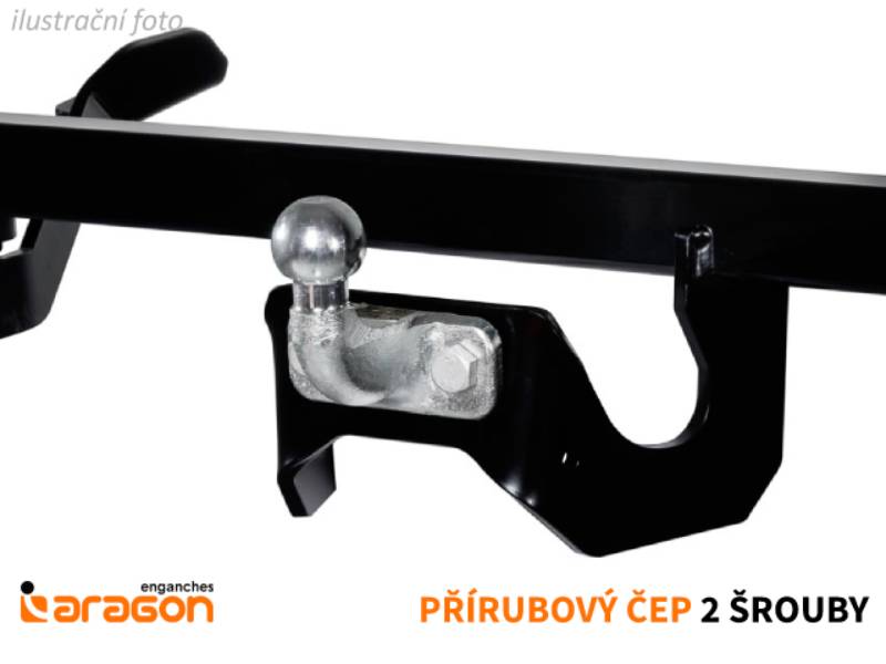 Ťažné zariadenie Mitsubishi L200 2019-2024 , príruba 2 sk., Aragon