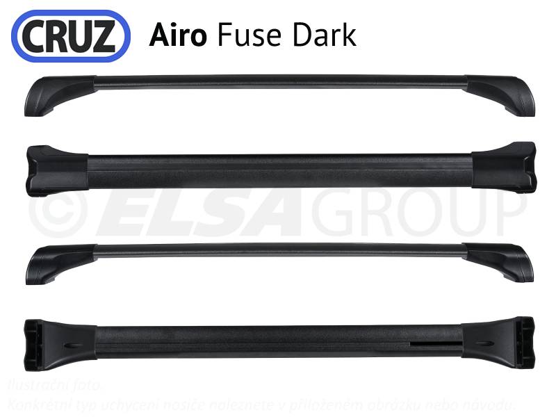 Priečnik CRUZ Airo Fuse Dark 106 (1ks)