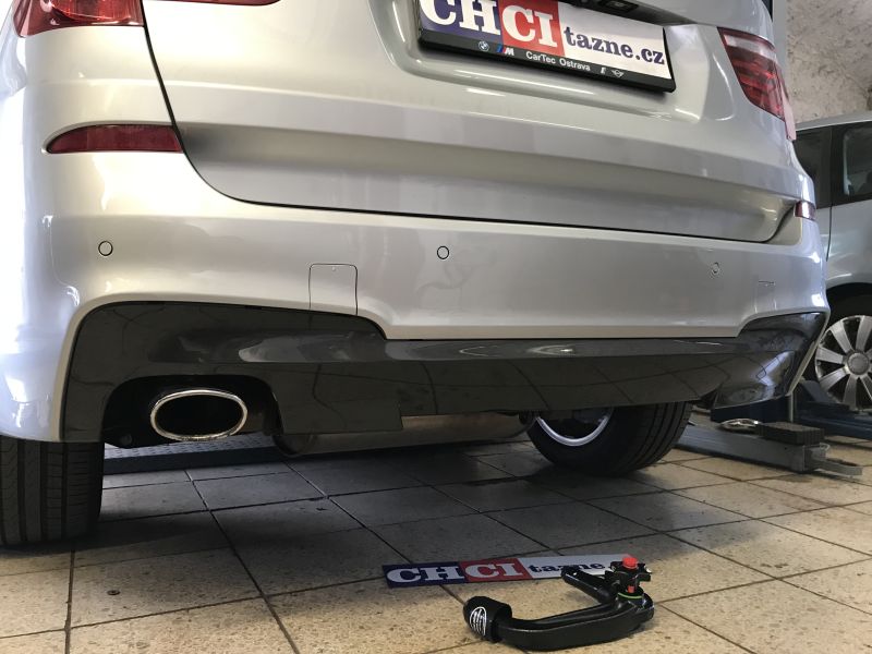 Ťažné zariadenie BMW X3 2010-2014/02 (F25) , vertikální, Westfalia