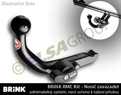 Zařízení pro nosiče kol Renault Twingo III 14-24, BMA