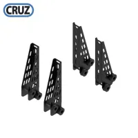 Sada 4ks 18cm bočných zarážok pre 35x35 priečniky