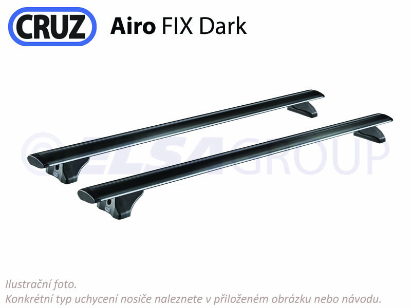 Sada priečnikov CRUZ Airo FIX Dark 108 (2ks)