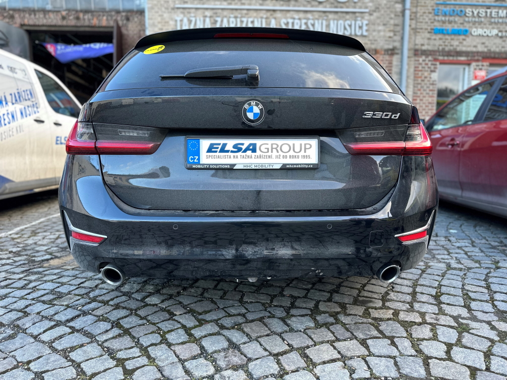 Ťažné zariadenie BMW 3-serie Touring (kombi) 2019/07- (G21), sklopné, BRINK