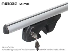 Strešný nosič Saab 9-7X 06/04-07/12 SUV, Menabo Sherman (1)