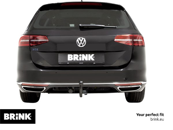 Ťažné zariadenie Volkswagen Passat Variant (kombi) 2014- (B8), odnímatelný BMA, BRINK