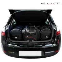 Sada 4 brašen pro Renault Megane HB 08-15 Sada 4 brašen pro Renault Megane HB 08-15