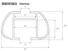 Strešný nosič Infiniti FX 35 07/08- SUV, Menabo Sherman (5)