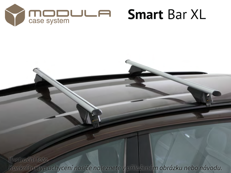 Střešní nosič Audi A3 Sportback 04-12, Smart Bar XL