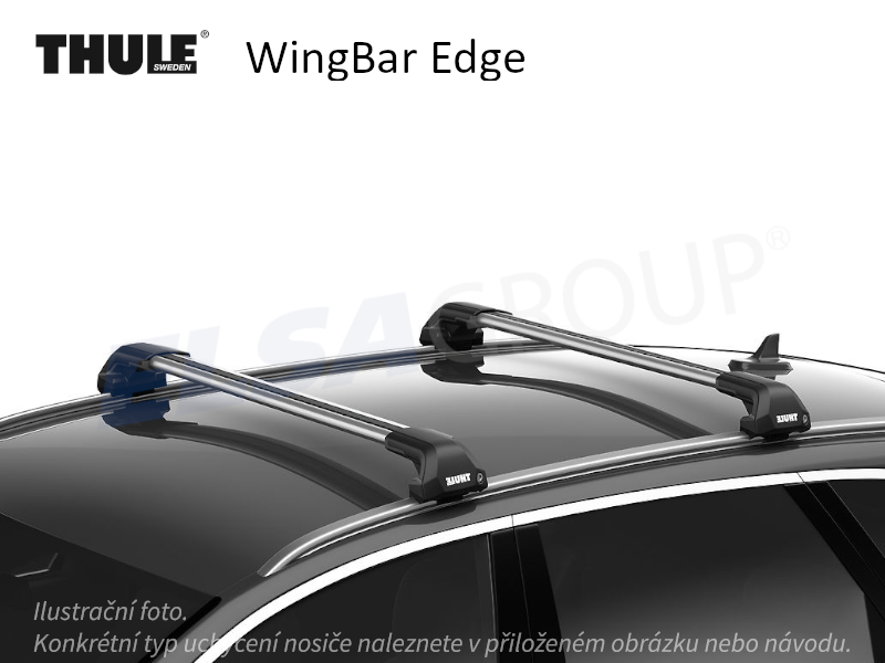 Strešný nosič Audi Q5 08-16 WingBar Edge, Thule