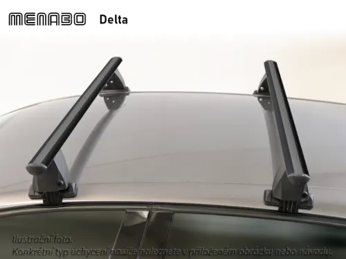 Strešný nosič Audi A3 Limousine 05/13- sedan 4-dv., Typ 8VS, 8VM, Menabo Delta