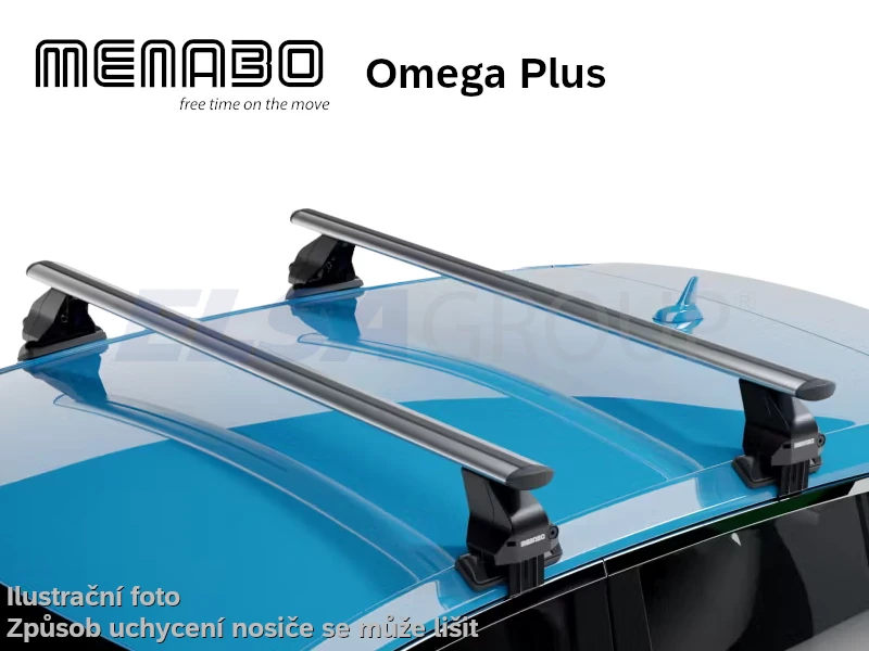 Střešní nosič Ford Focus II Turnier 04-12, Menabo Omega Plus