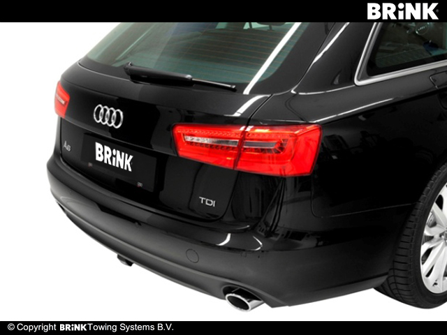 Ťažné zariadenie Audi A6 Avant (kombi) 2011- (2WD/4WD), odnímatelný BMA, BRINK