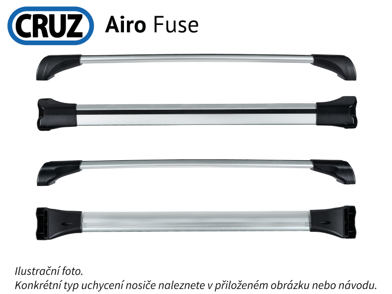 Střešní nosič Peugeot 3008 s fixpointem, CRUZ Airo Fuse